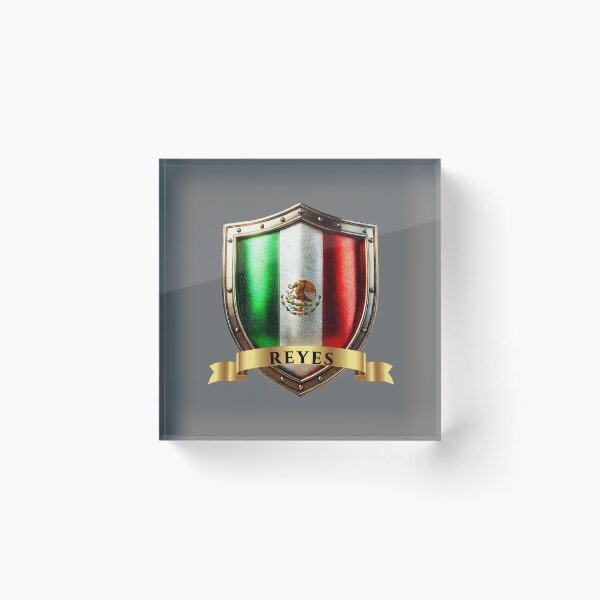 Item preview, Mexico Heritage Shield for Reyes designed and sold by Highlandkings.