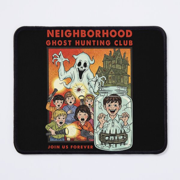 Item preview, Neighborhood Ghost Hunting Club Spooky Retro designed and sold by TeeARTHY.