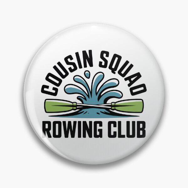 Item preview, Cousin Squad Rowing Club Funny Sports Team Summer designed and sold by PixelWaveBD.
