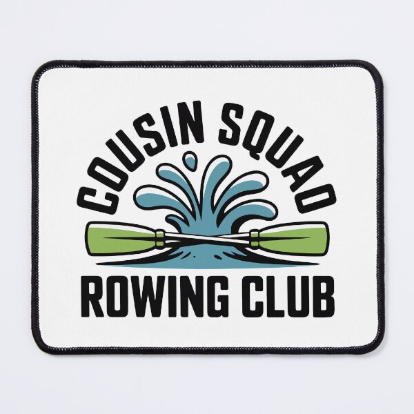 Item preview, Cousin Squad Rowing Club Funny Sports Team Summer designed and sold by PixelWaveBD.
