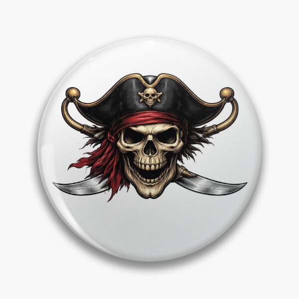 Item preview, Skull and crossed swords designed and sold by Pirate Emporium.