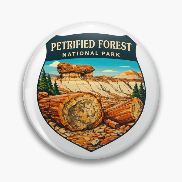 Item preview, Petrified Forest National Park Arizona Retro Design designed and sold by Gideon Emmerich.