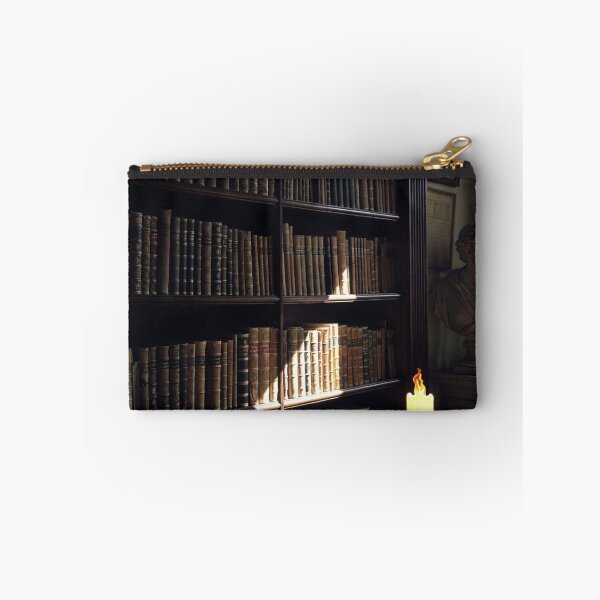 Item preview, Leather Philosophy Bookshelf — Dark Academia Library Art designed and sold by semenol.