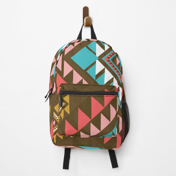 Item preview, Tribal Geometric Pattern with Earthy Tones designed and sold by PowerAntShop.