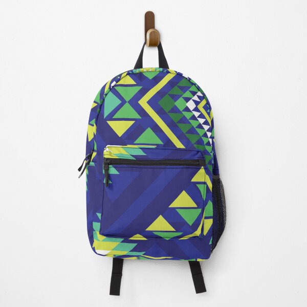 Item preview, Modern Tribal Pattern in Blue and Green Tones designed and sold by PowerAntShop.