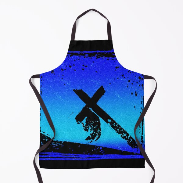 Item preview, Abstract Jesus Carrying Cross on Mount Calvary | Good Friday Easter Art | John 19:17 | blue designed and sold by ZechJohnRB.