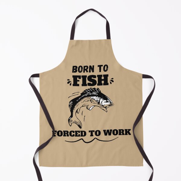 Item preview, Born To Fish Forced To Work Funny Fishing Shirt Fisherman Gift Angler Quote designed and sold by Negisandeep studio.