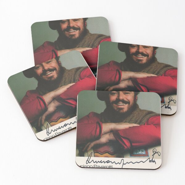 Item preview, Luciano Pavarotti Signed designed and sold by ferama.