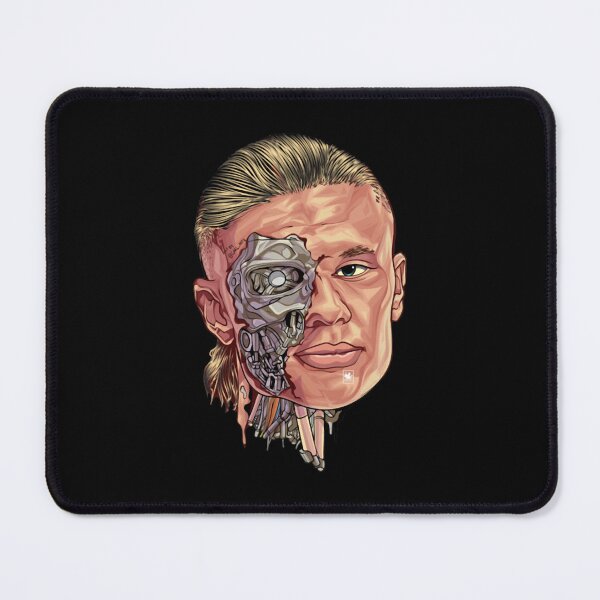 Item preview, Erling haaland Cyborg art Design Stickers designed and sold by ArumTee.