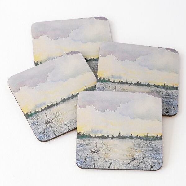 Item preview, Reeds and Reflections designed and sold by Serene Strokes Art.