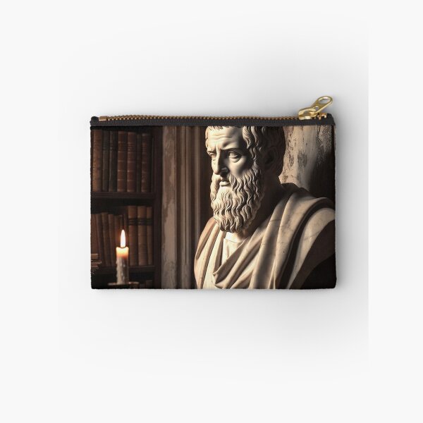 Item preview, Marble Bust Study Corner — Dark Academia Philosophy Decor designed and sold by semenol.