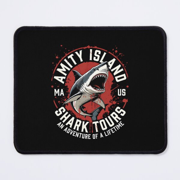 Item preview, Retro Amity Island Shark Tours designed and sold by TshirtsOnline-.