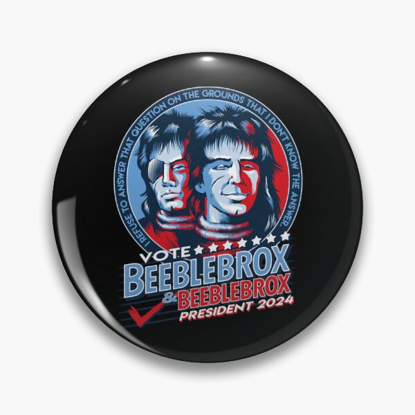 Item preview, Vote Beeblebrox President I Refuse To Another That Question On The Grounds That I Don't Know The Answer 2024  designed and sold by ArumTee.