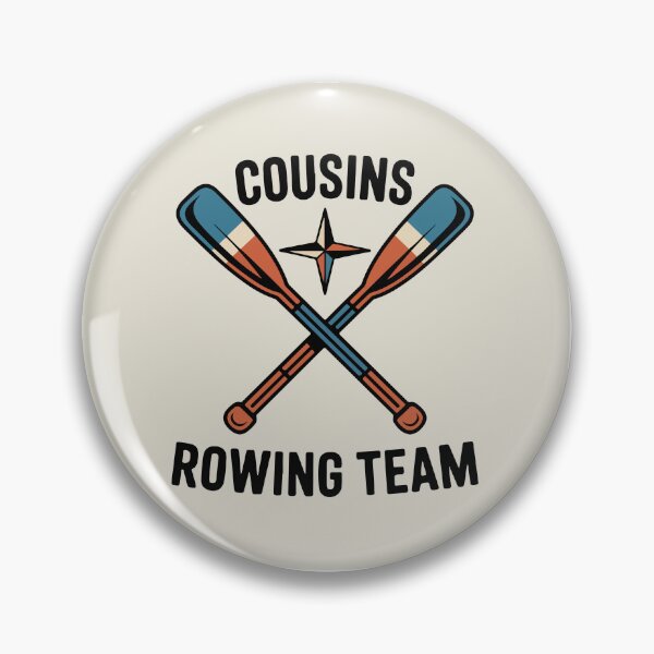 Item preview, Cousins Rowing Cute Fox Team Summer Lake designed and sold by PixelWaveBD.