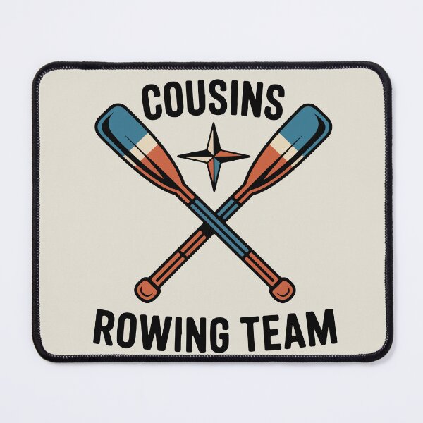 Item preview, Cousins Rowing Cute Fox Team Summer Lake designed and sold by PixelWaveBD.