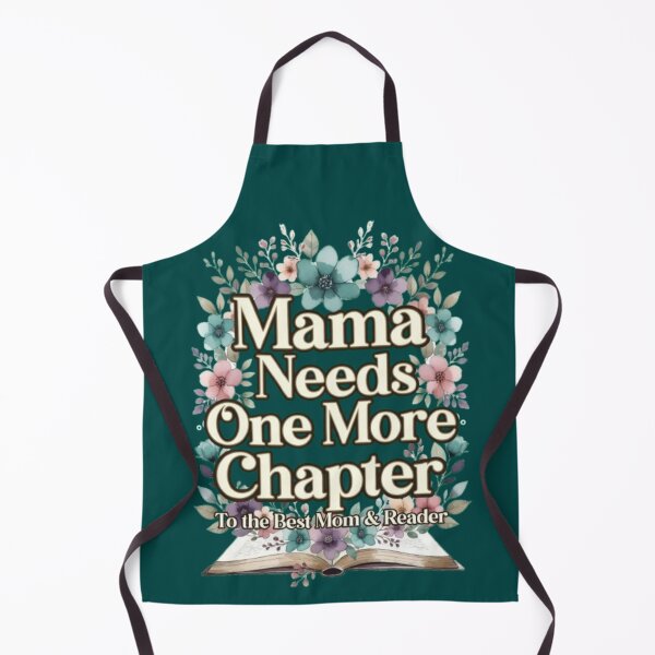 Item preview, Mama Needs One More Chapter Floral Gift Best Mom Reader Book Lover Quote Gold Wildflower Aesthetic For Women Moms designed and sold by Syrupulse.