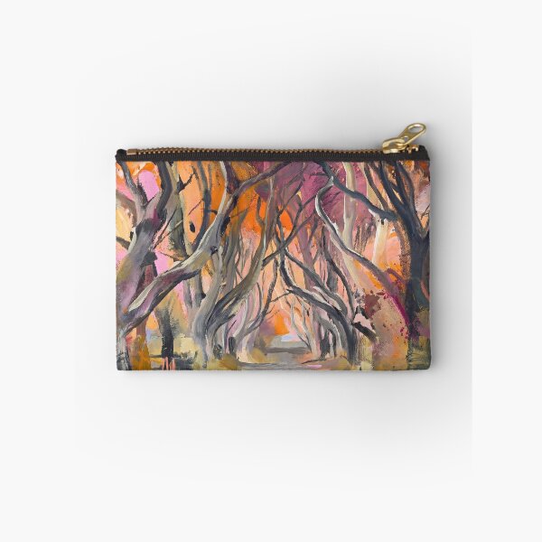 Item preview, Dark Hedges Abstract Art – Colourful Expressive Forest Painting designed and sold by Printpix.