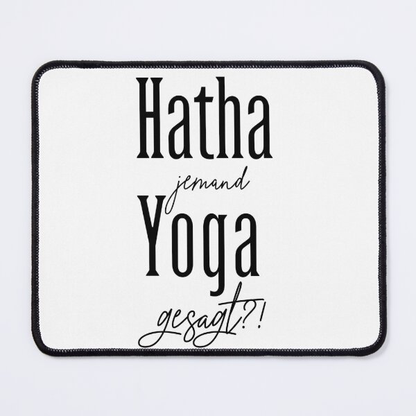 Item preview, Hatha Yoga - funny yoga saying designed and sold by Beestees77.