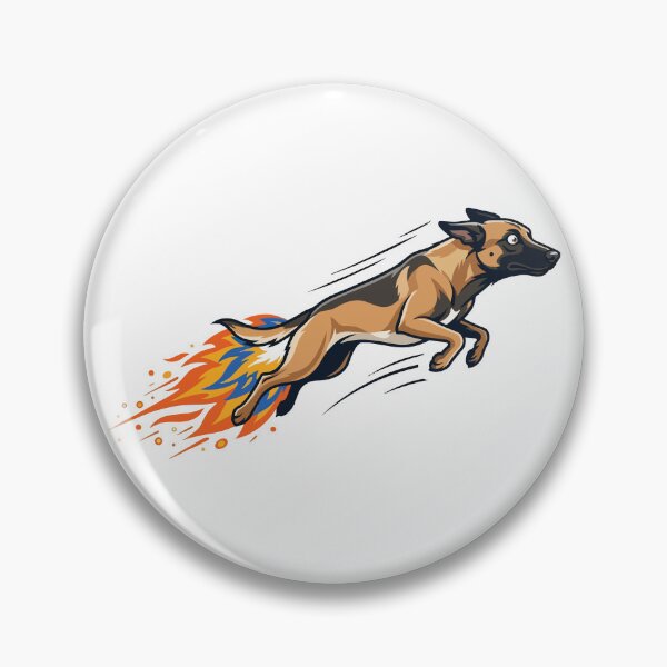 Item preview, The Original Fur Missile Belgian Malinois Launch designed and sold by Petzzz.