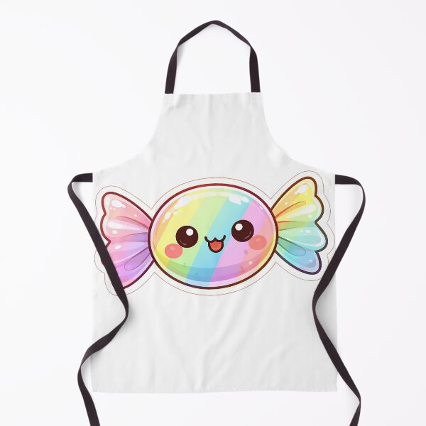 Item preview, Kawaii Wrapped Candy Rainbow Sweet Cute Sticker designed and sold by DesignEG.