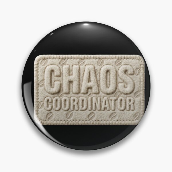 Item preview, Chaos Coordinator Patch designed and sold by Everyday Epics.