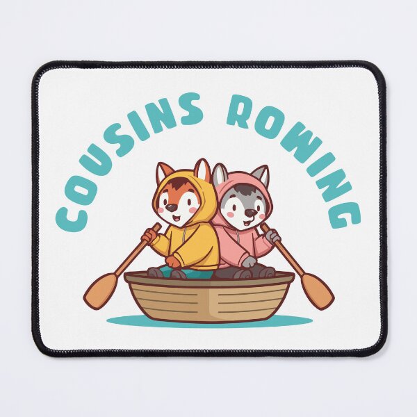 Item preview, Cousins Rowing Team Athletic Summer Waves designed and sold by PixelWaveBD.