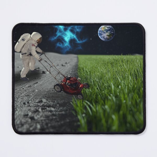 Item preview, The Infinite Saturday: Astronaut's Mowing Job designed and sold by Vivid-Insanity.