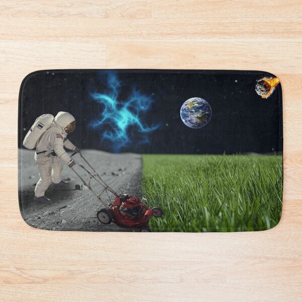 Item preview, The Infinite Saturday: Astronaut's Mowing Job designed and sold by Vivid-Insanity.