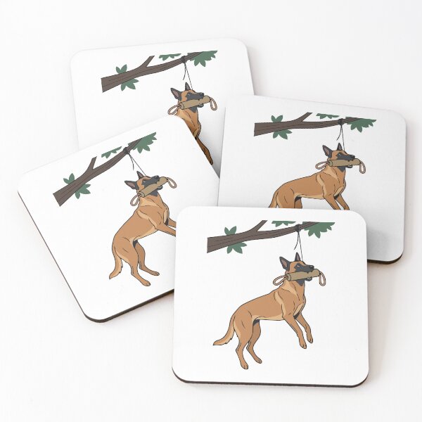 Item preview, Gravity Is Optional Belgian Malinois Wall Run designed and sold by Petzzz.