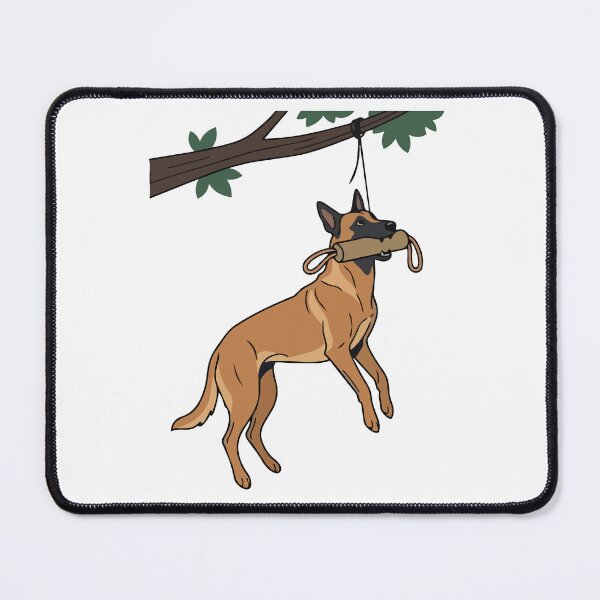 Item preview, Gravity Is Optional Belgian Malinois Wall Run designed and sold by Petzzz.