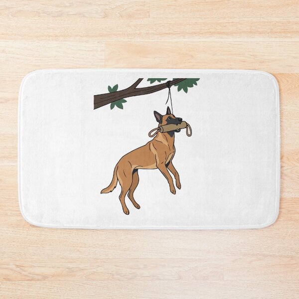 Item preview, Gravity Is Optional Belgian Malinois Wall Run designed and sold by Petzzz.