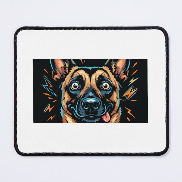 Item preview, Belgian Malinois No Off Switch Chaos Energy designed and sold by Petzzz.