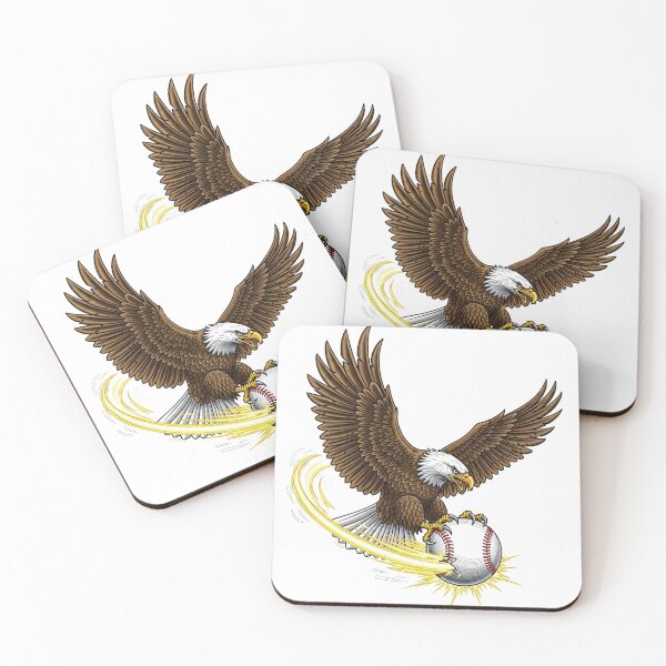 Item preview, Bald Eagle Catching Baseball   Wildlife   designed and sold by TeeARTHY.