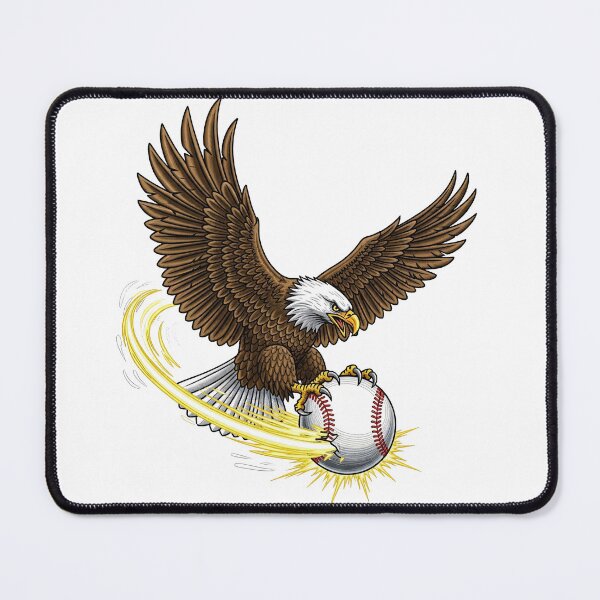 Item preview, Bald Eagle Catching Baseball   Wildlife   designed and sold by TeeARTHY.