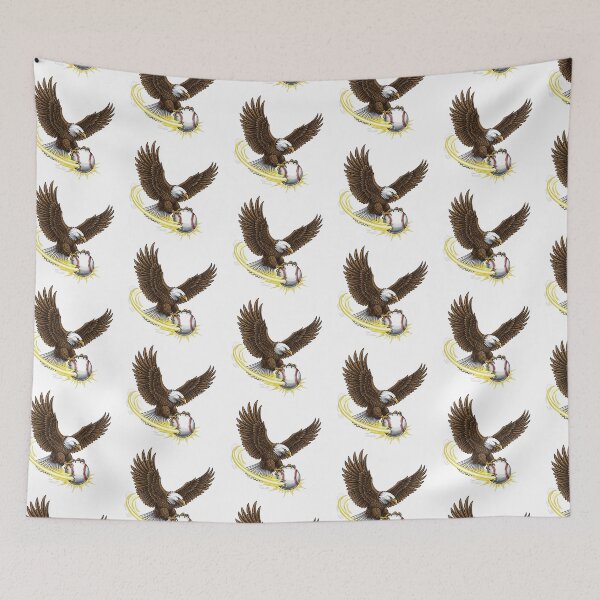 Item preview, Bald Eagle Catching Baseball   Wildlife   designed and sold by TeeARTHY.