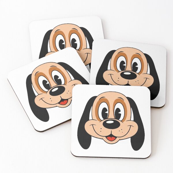 Item preview, stycker, cartoon dog face designed and sold by Carlos M.