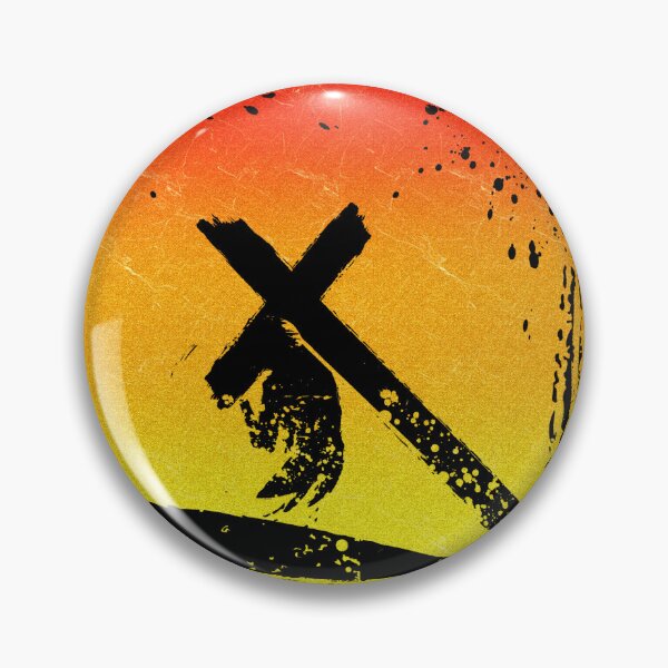 Item preview, Good Friday Easter Abstract Art - Jesus Carrying Cross on Mount Calvary | John 19:17 | Red Orange Yellow Warm color designed and sold by ZechJohnRB.
