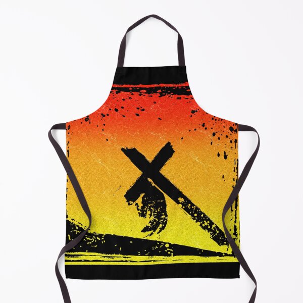 Item preview, Good Friday Easter Abstract Art - Jesus Carrying Cross on Mount Calvary | John 19:17 | Red Orange Yellow Warm color designed and sold by ZechJohnRB.