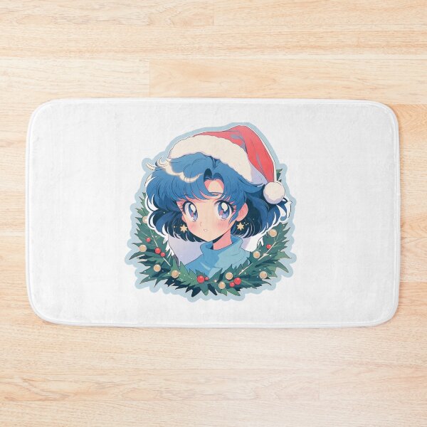 Item preview, Sailor Mercury Christmas Sticker designed and sold by Solace Sparkles.