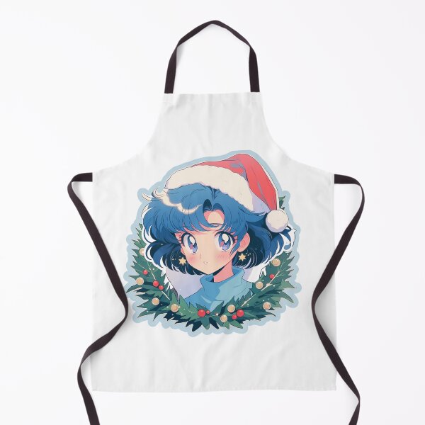 Item preview, Sailor Mercury Christmas Sticker designed and sold by Solace Sparkles.