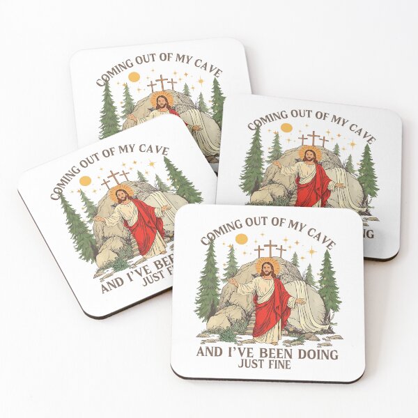 Item preview, Jesus Coming Out Of My Cave, Funny Easter Sunday, Mr Brightside Jesus, Religious Humor, Christian Gift designed and sold by toongstudio.