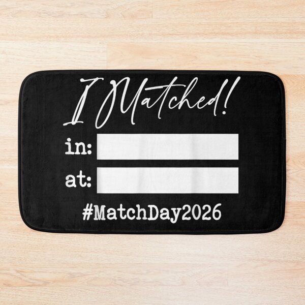 Item preview, I Matched Medical Residency Match Day 2026 Future Doctor Institutional Healthcare Graphic designed and sold by DaphoLatara.