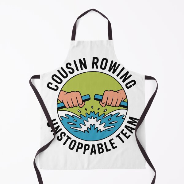 Item preview, Cousins Rowing Team Vintage Nautical Sports Crest designed and sold by PixelWaveBD.