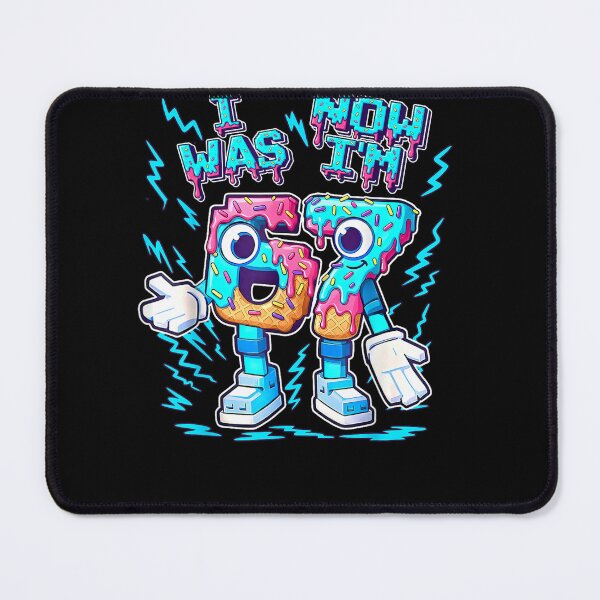 Item preview, I was 6 Now I'm 7 Meme 67 Birthday Brainrot Gift for Boy Kid designed and sold by Juansustait.