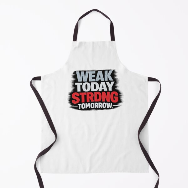 Item preview, Weak Today Strong Tomorrow. Motivational Gym Shirt for First Time Lifters & Beginners Fitness Workout Tee designed and sold by AGIRIPEPE2.