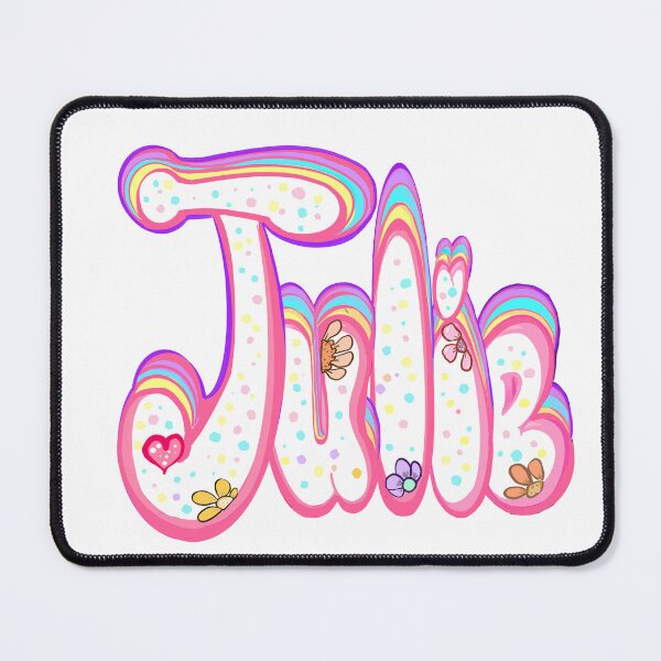 Item preview, Julie Name - Kawaii Floral pastel sprinkles. Top 10 Best Personalized gift for girls and women designed and sold by Artonmytee.