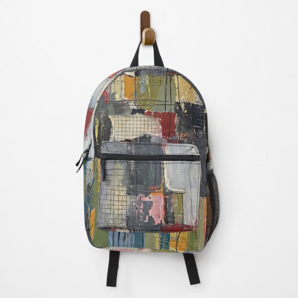 Item preview, The Weight of 7 – Colourful Abstract Geometric Painting designed and sold by Printpix.