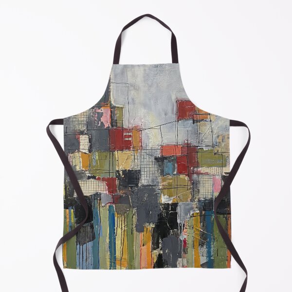 Item preview, The Weight of 7 – Colourful Abstract Geometric Painting designed and sold by Printpix.
