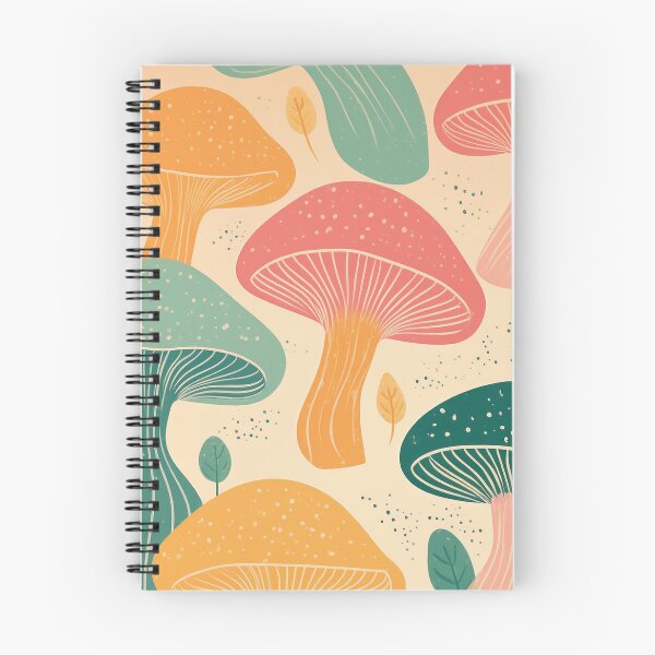Item preview, Organic Pastel Mushrooms  designed and sold by Becky-Poppins.