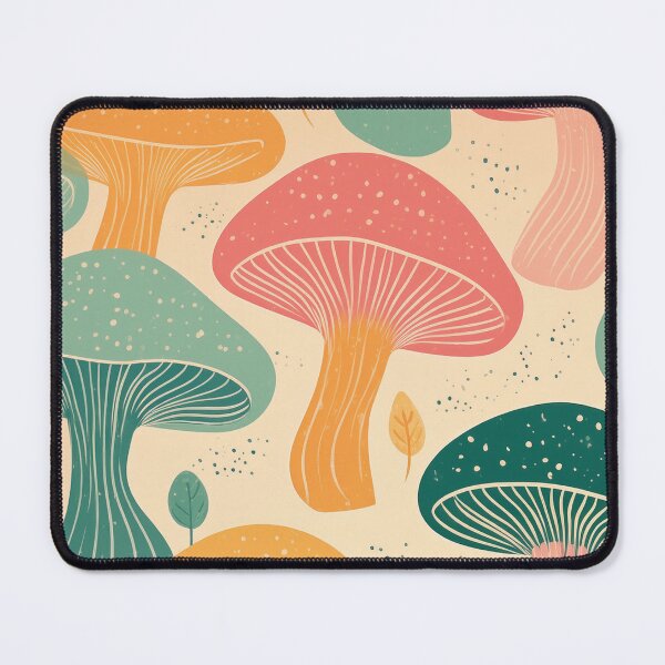 Item preview, Organic Pastel Mushrooms  designed and sold by Becky-Poppins.